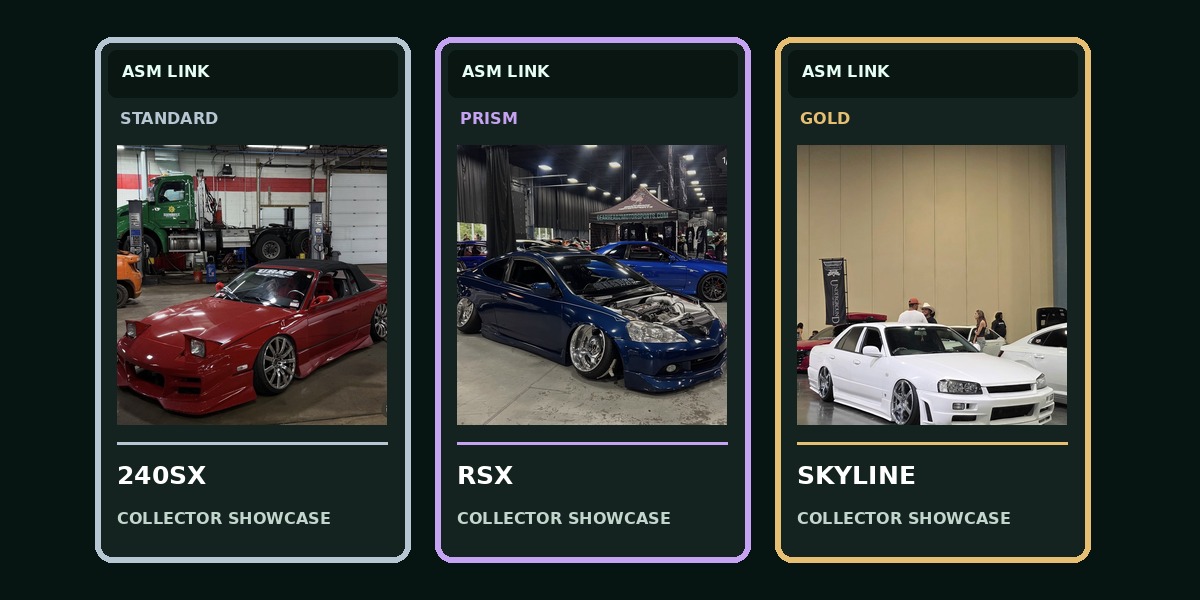 ASM LINK vehicle community